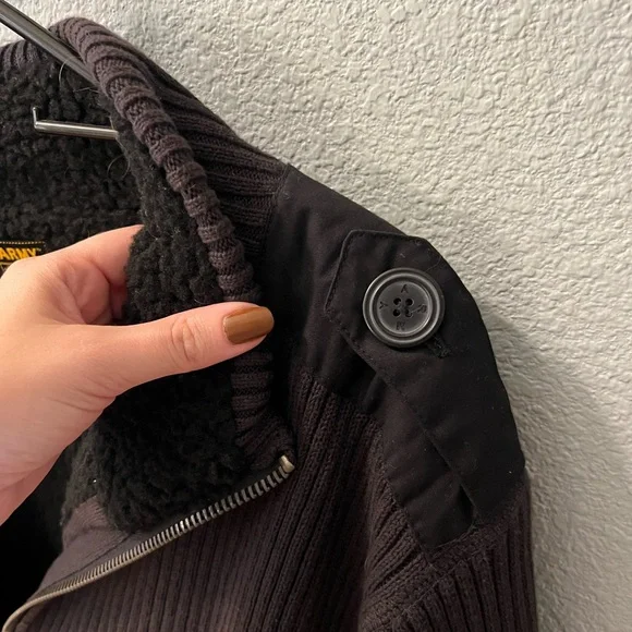 U.S. Army Sweater Jacket Zip Up XL Mens - Picture 5 of 5